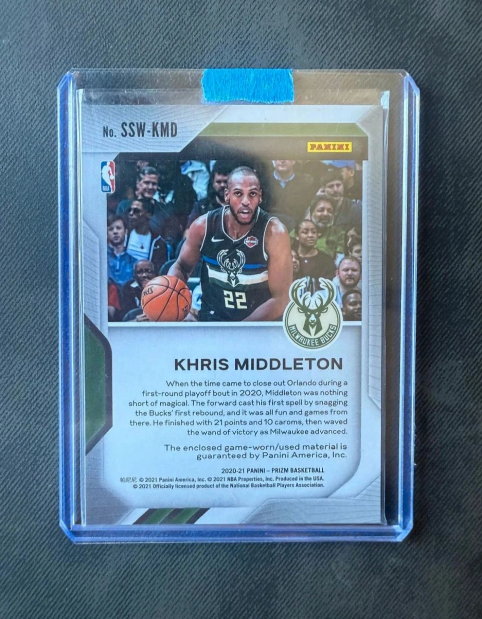 Khris Middleton Patch – photo 2